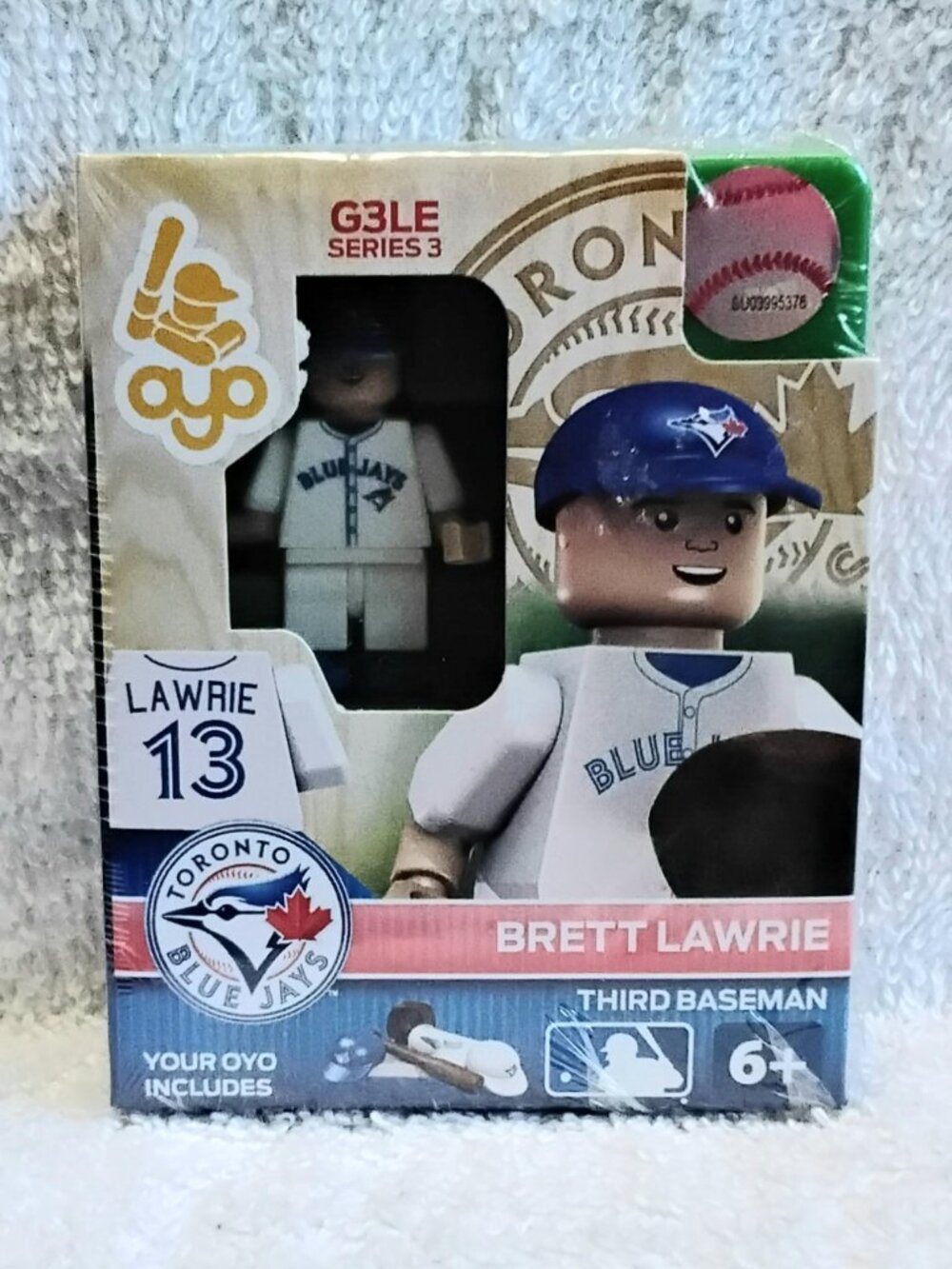 3/$25 Sealed 2014 MLB Brett Lawrie Mini Figure G3LE-Series 3 by OYO Sports!!